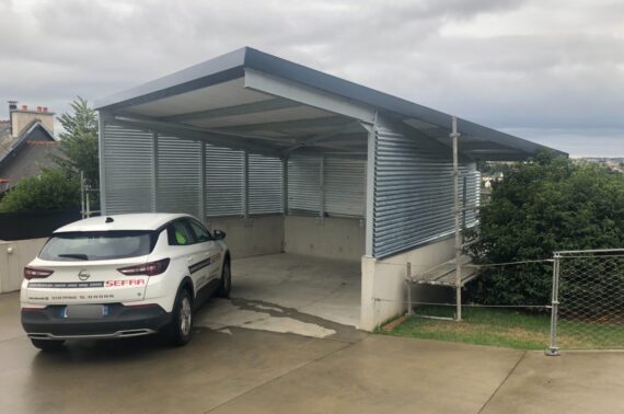 Création d’un carport pour particulier